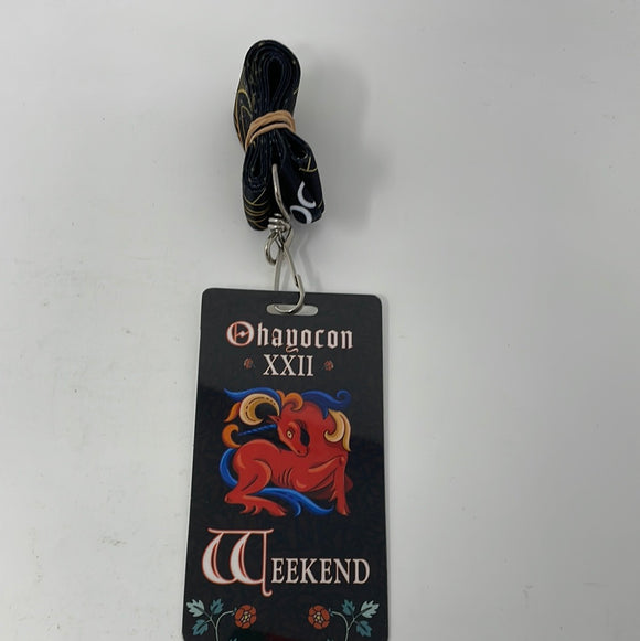 Ohayocon XXII Weekend Badge Collectors Item