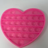 Pop It Fidget Toy Pink Heart