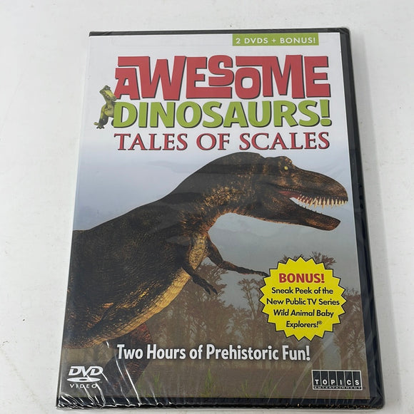 DVD Awesome Dinosaurs! Tales Of Scales Brand New