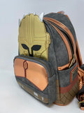 Loungefly Star Wars Armorer Cosplay Mini Backpack 2023 Galactic Convention Exclusive