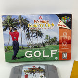 N64 Waialae Country Club True Golf Classics CIB
