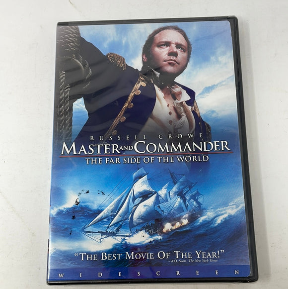 DVD Master And Commander The Far Side Of The World Widescreen Brand New