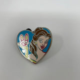 Disney Princess Heart Series Belle Hidden Mickey Pin