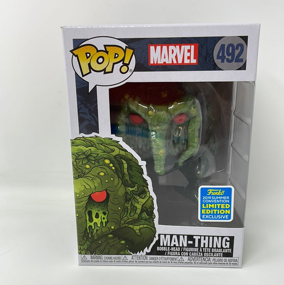 Funko Pop! Marvel 2019 Summer Convention Limited Edition Exclusive Man-Thing 492