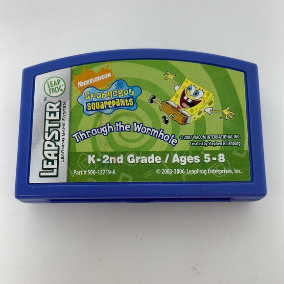 Leapfrog Leapster Nickelodeon Spongebob SquarePants Through The Wormhole Cartridge Only