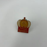 McDonalds Customer Appreciation Crown Hat Logo Pinback Pin Button