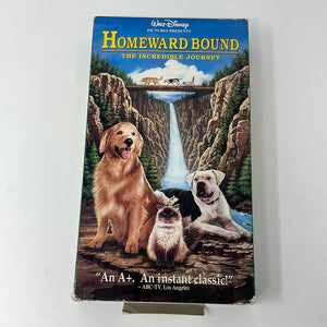 VHS Disney Homeward Bound The Incredible Journey