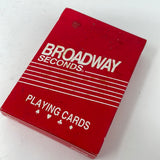 Broadway Seconds Playing Cards New