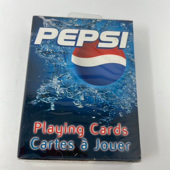 Pepsi-Cola Logo Playing Cards 1 Deck Open - Ad, Advert, Advertising Collectible
