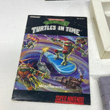 SNES Teenage Mutant Ninja Turtles IV 4: Turtles In Time CIB