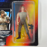 Star Wars The Power Of The Force Luke Skywalker In Dagobah Fatigues With Lightsaber and Blaster Pistol
