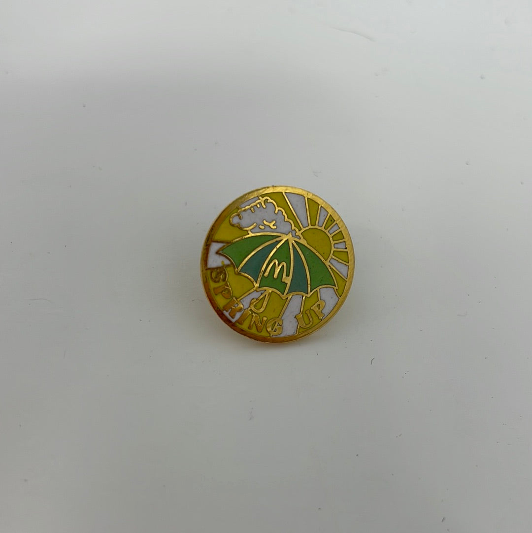 McDonald’s Spring Up Umbrella Enamel Pins – shophobbymall