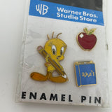 Warner Brothers Studio Store 1999 Tweety Bird Metal & Enameled Pin