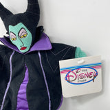 Vintage The Disney Store Sleeping Beauty Maleficent Bean Bag-Beanie Plush NWT