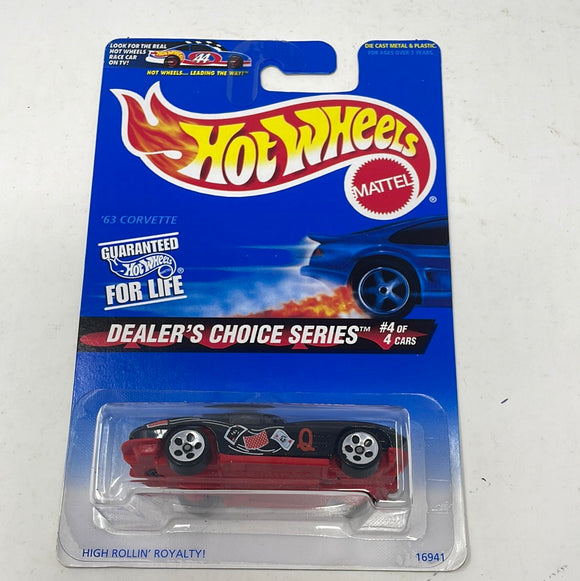 Hot Wheels 1:64 Diecast 1997 Dealer’s Choice Series ‘63 Corvette #568