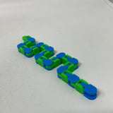 Wacky Track Fidget Toys Blue and Green