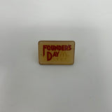 Vintage 1987 McDonalds Founders Day Pin Vtg Retro Ronald HTF Rare