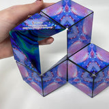 Shashibo Shape Shifting Cube fidget toy Mystic Ocean