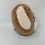 Squishmallow Delroy the Dog Valentines 2022 4.5 Inches Plush Kellytoy