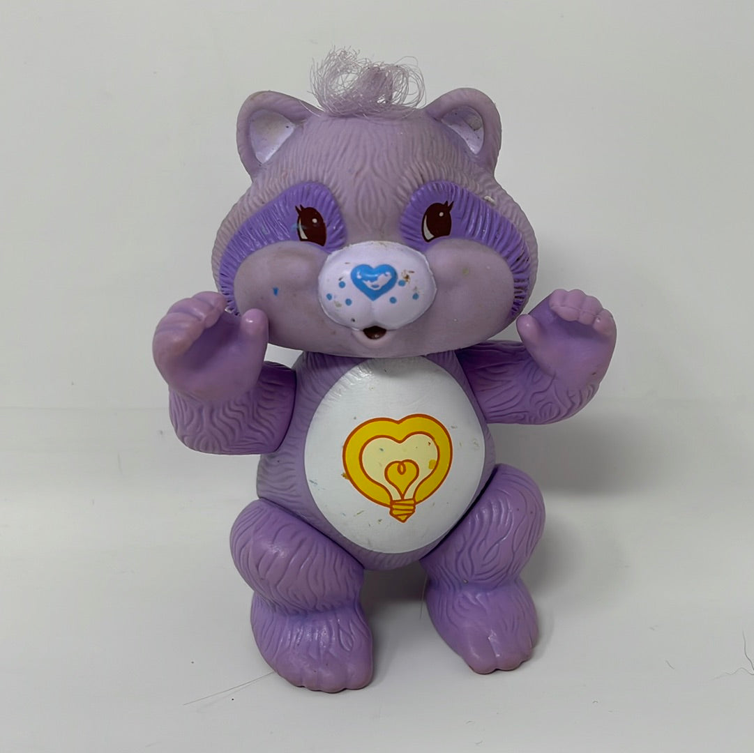 Vintage Care Bear Cousin Bright Heart Raccoon Poseable 1985 – shophobbymall