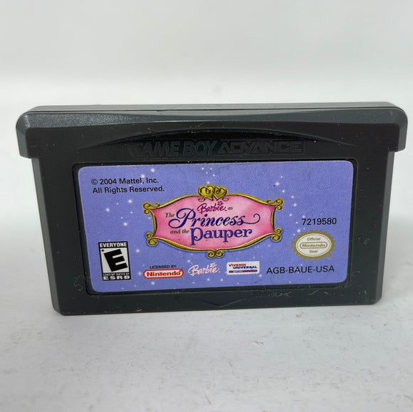 GBA Barbie as the Princess and the Pauper