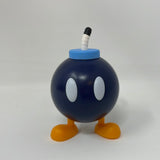 Super Mario Bros BOB-OMB 1" Tall Mini Figure (Nintendo, 2007) Bomb Toy Figurine