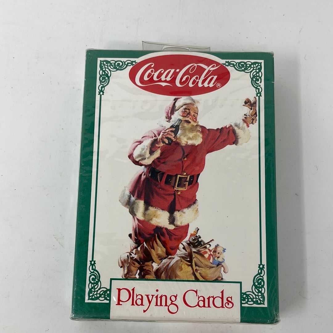 rare coca cola cards VINTAGE Coca Cola Playing Cards Advertising Deck Poker Rummy Sealed Vi – shophobbymall