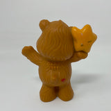 80's Toys Vintage Care Bears Tenderheart Bear with Star Figure 1984 Miniature
