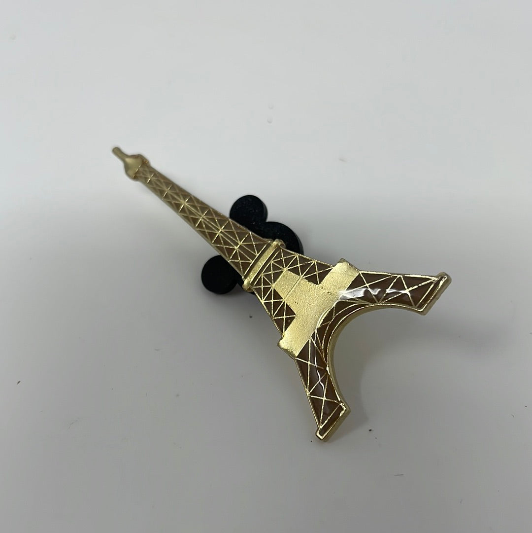 Disney Disneyland Paris France Gold Eiffel Tower Pin – shophobbymall