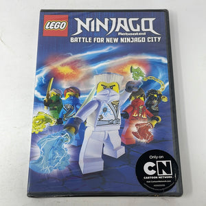 DVD Lego Ninjago Rebooted Battle For New Ninjago City Only On Cartoon Network Brand New