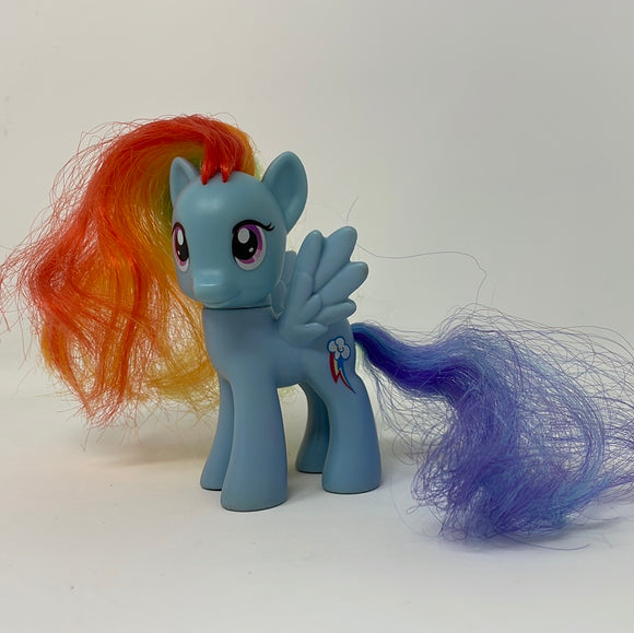My Little Pony MLP 2010 Hasbro 3 Inch Rainbow Dash Brush-able Hair