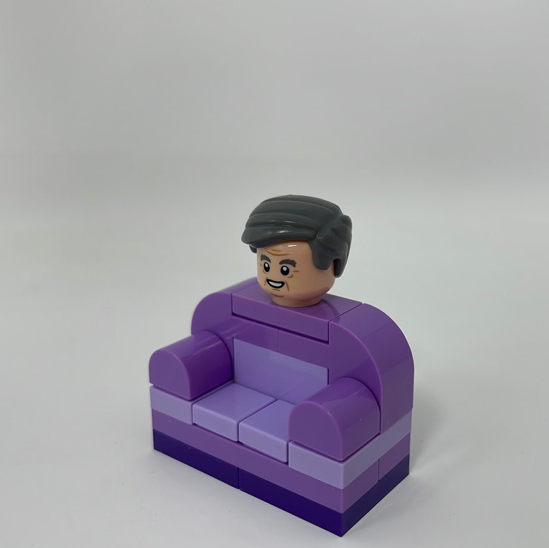 LEGO Harry Potter Horace Slughorn Armchair Minifig HP374 Advent