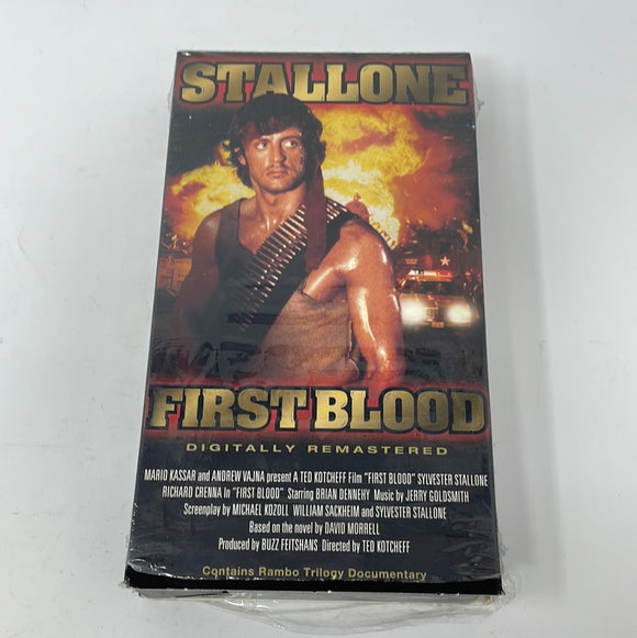 VHS Stallone First Blood