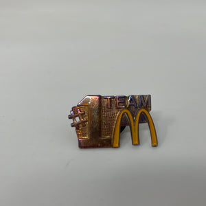 McDonalds #1 Team Enamel Pin