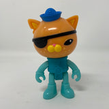 Disney Jr. Meomi The Octonauts Cat Kwazii Toy Figure Mattel 3"