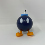 Super Mario Bros BOB-OMB 1" Tall Mini Figure (Nintendo, 2007) Bomb Toy Figurine