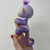 Fingerlings - Interactive Baby Monkey - Mia (Purple with Purple Hair) By WowWee