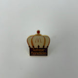 McDonalds Customer Appreciation Purple Crown Enamel Pin