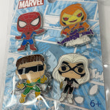 Funko Pop! Pin Marvel Enamel Pin Set Spider-Man Animated Series 4Pc Pin Set