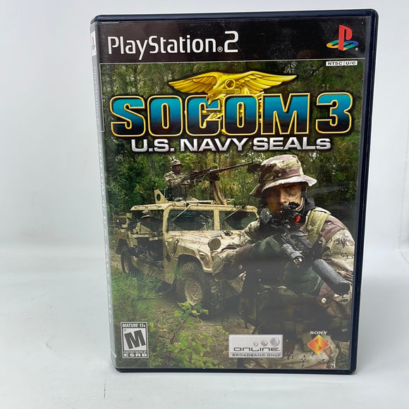 PS2 Socom 3 U.S. Navy Seals
