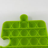 Fidget Toy Pop It Puzzle Piece Shape Green