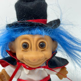 Russ Troll Doll Magician With Blue Hair