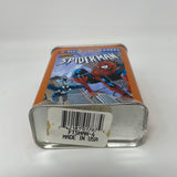 MARVEL COMICS 1996 SPIDER-MAN 4 ALL METAL CARDS FACTORY SEALED COLLECTORS TIN
