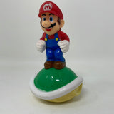 2006 Nintendo Super Mario 3" Standing on a Turtle Shell Figurine