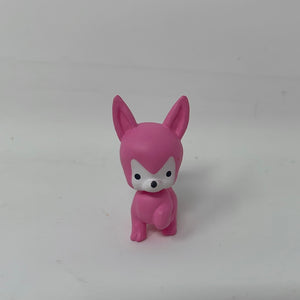 Twozies Series 1 "Deery" Pink And White 1" Deer Mini Pet Figure/Character