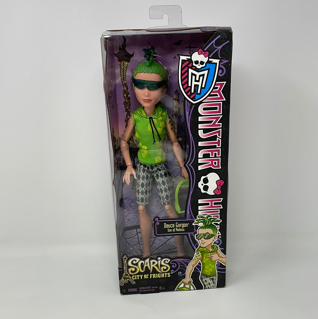 New Monster High Scaris hot City Of Frights Deuce Gorgon Doll