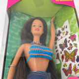 Friend Of Barbie Doll Butterfly Art Teresa Vintage Mattel Doll Brand New