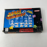 SNES Space Invaders CIB