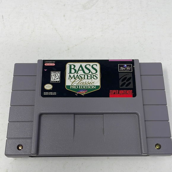SNES Bass Masters Classic Pro Edition