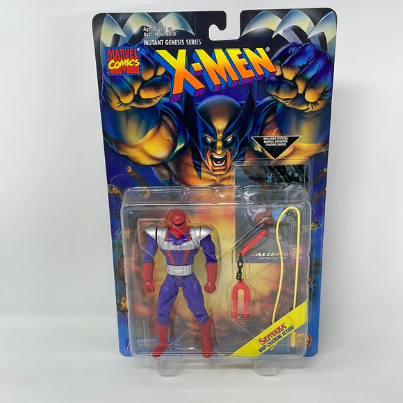 Marvel Comics X-Men Senyaka Whip Cracking Action Toy Biz Figure